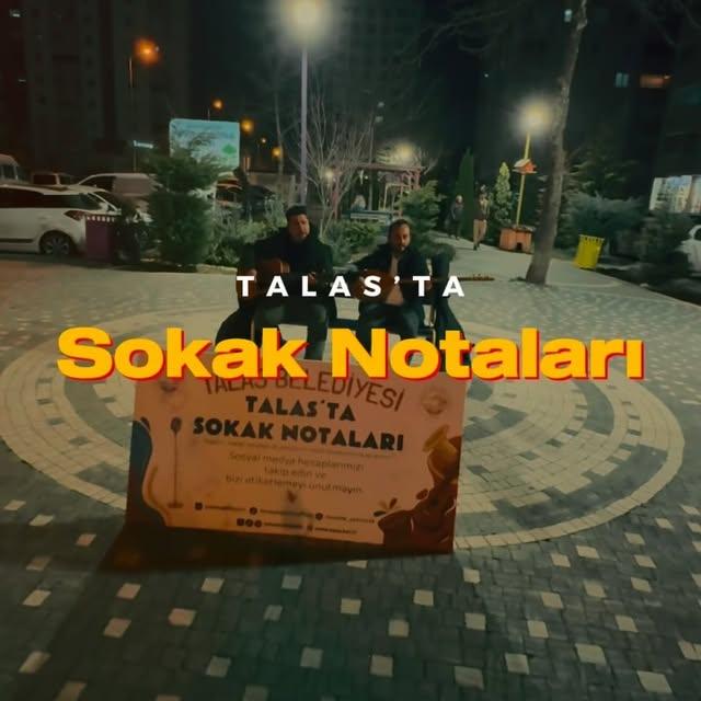 Talas'ta Sokak Notları Etkinliği Düzenlendi
