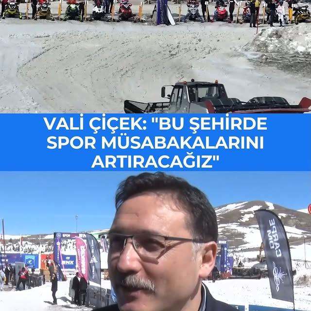Erciyes'te Dünya Kar Motosikleti Şampiyonası Coşkuyla Tamamlandı