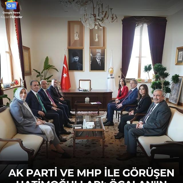 AK Parti ve DEM Parti Görüşmesi Sona Erdi: Güvenli Ortam Mesajı
