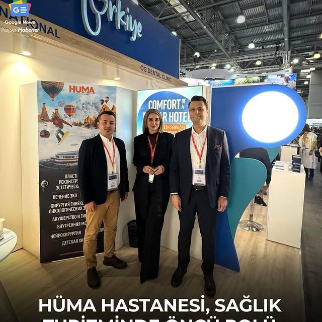 Hüma Hastanesi, Moskova'da Türkiye Sağlık Turizmini Temsil Etti
