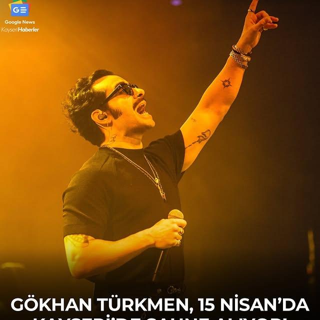 Kayseri'de Gökhan Türkmen Konseri Biletleri Satışta