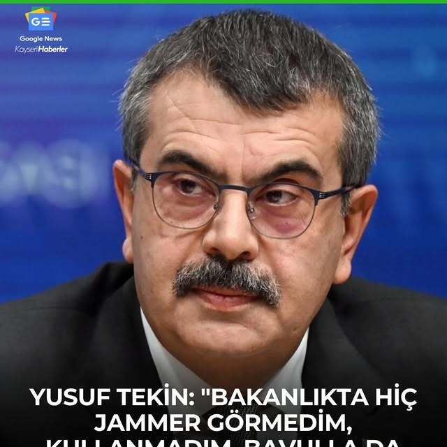 Milli Eğitim Bakanı Tekin: Sınav Güvenliği İçin Jammer Kullanımı İhtimali Var