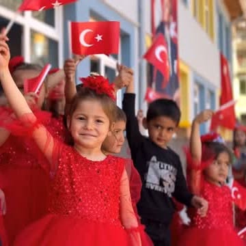 23 Nisan Coşkusu Yahyalı Büyükçakır İlkokulunda Yaşandı