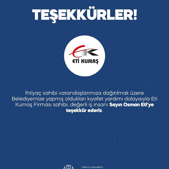 Bünyan Belediyesi, Eti Kumaş'tan Kıyafet Yardımı Alarak İhtiyaç Sahibi Ailelere Destek Veriyor