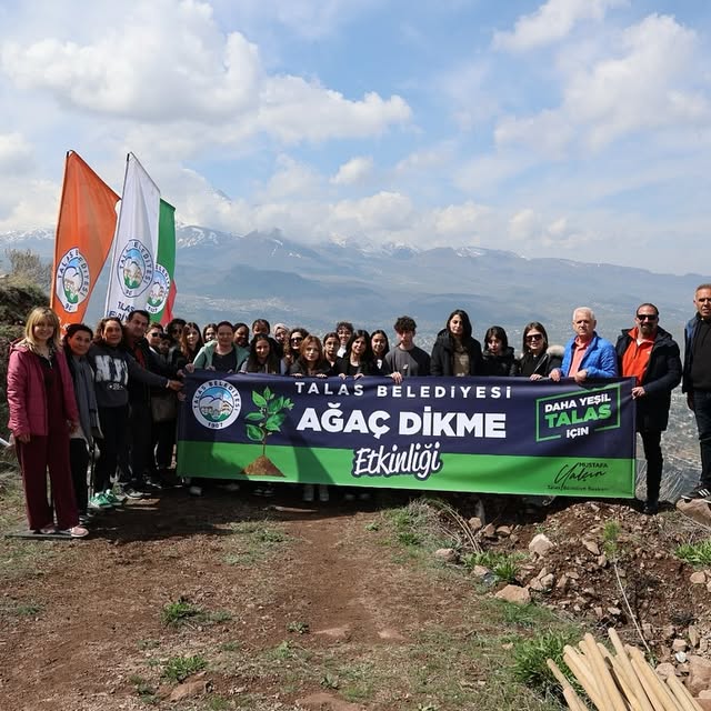 Talas'ta Ağaç Dikme Etkinliğiyle Geleceğe Nefes