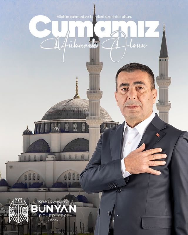 Bünyan'da Cuma Duası