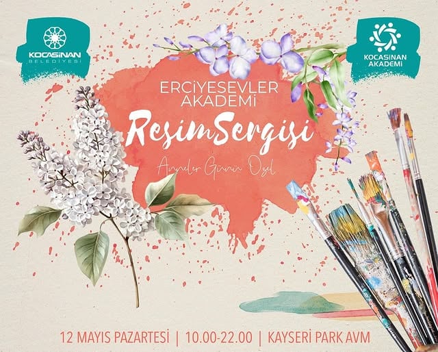 Kocasinan Belediyesi'nden Anneler Günü Özel Resim Sergisi