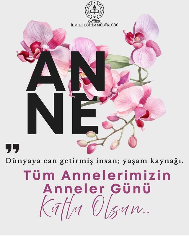 Kayseri'de Anneler Günü Kutlaması