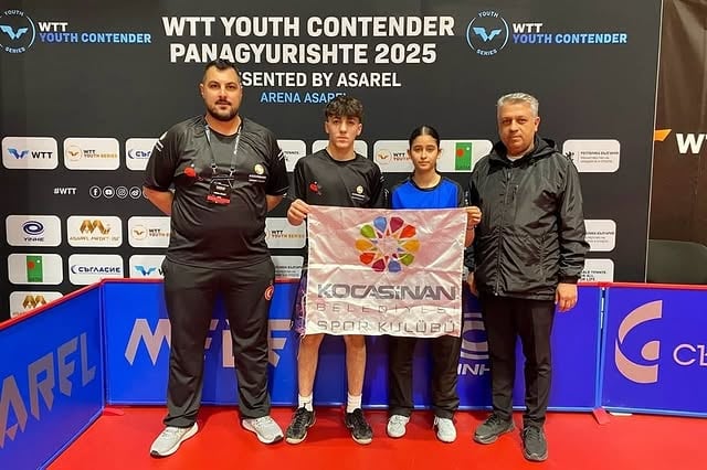 Kocasinan'dan Masa Tenisi Zaferi: Genç Sporcular Dünya Arenasında