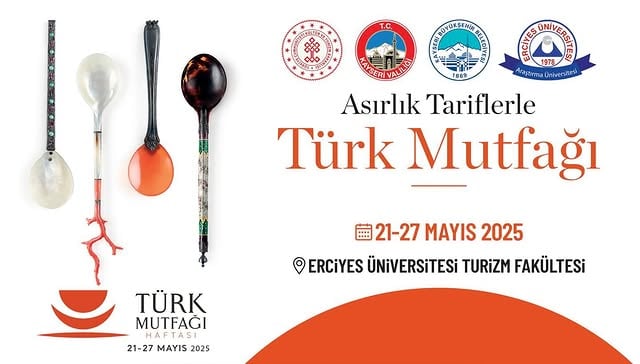 Kayseri'de Asırlık Tariflerle Türk Mutfağı Haftası Etkinlikleri Başlıyor