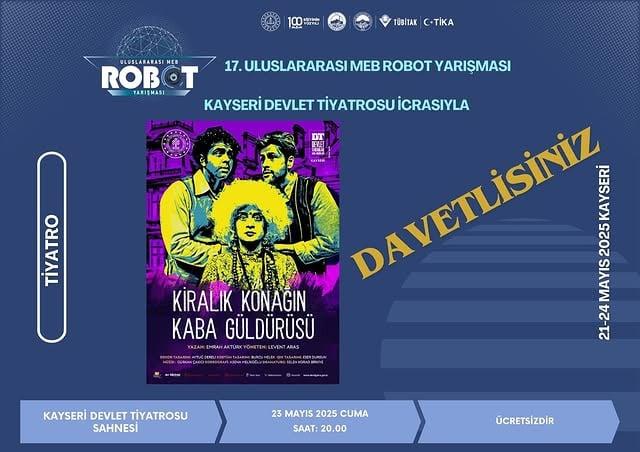 Kayseri'de Robot Yarışması ile Sanat Buluşuyor: 
