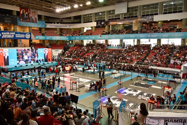 Kayseri'de 17. Uluslararası MEB Robot Yarışması Sonuçlandı