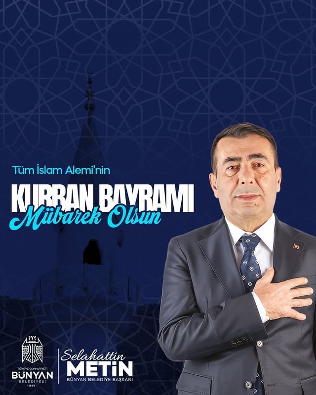 Bünyan Belediyesi'nden Kurban Bayramı Mesajı