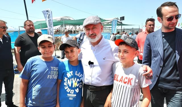 Kocasinan Belediyesi Kurban Kesim ve Satış Yeri'nde Bayramlaşma
