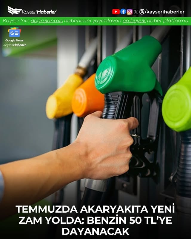 Temmuz Ayında Benzine ve Motorine Zam Geliyor