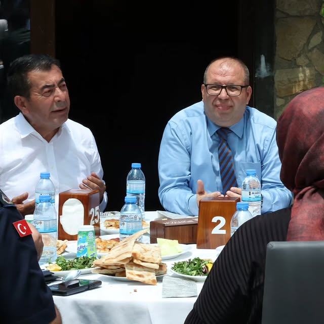 Bünyan'da Kaymakam İçin Veda Yemeği Düzenlendi