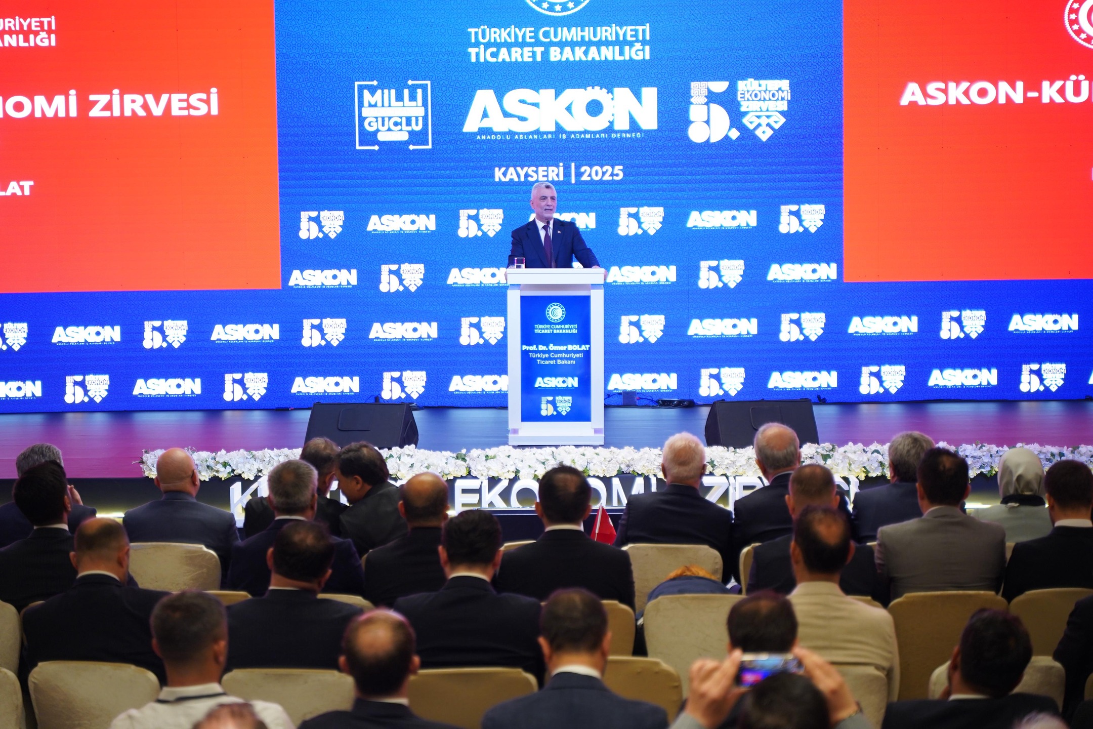 ASKON Kültepe Ekonomi Zirvesi Kayseri'de İş Dünyasını Buluşturdu