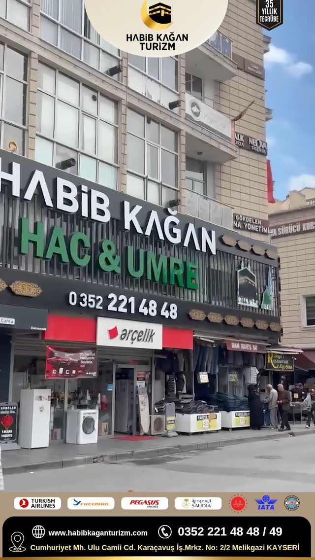 Kayseri'de Manevi Yolculuklar İçin Habib Kagan Turizm Hizmete Başladı