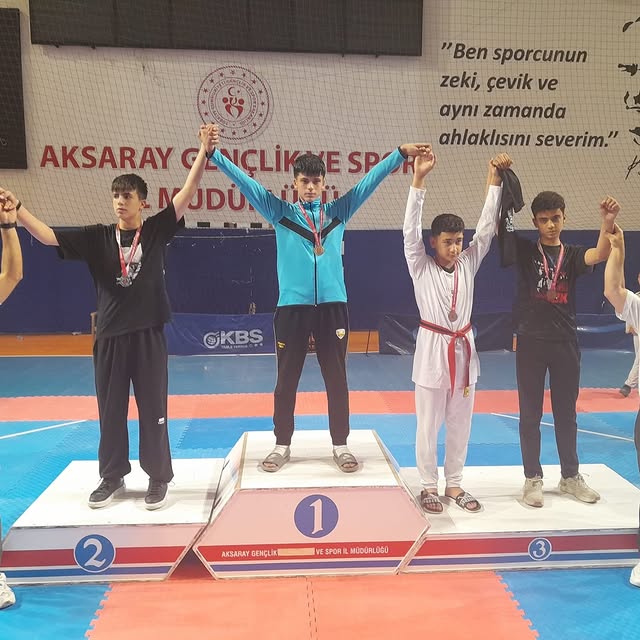 Talas Belediyesi Sporcusu ANALİG Taekwondo Yıldızlar Grup Müsabakaları'nda Türkiye Üçüncüsü Oldu