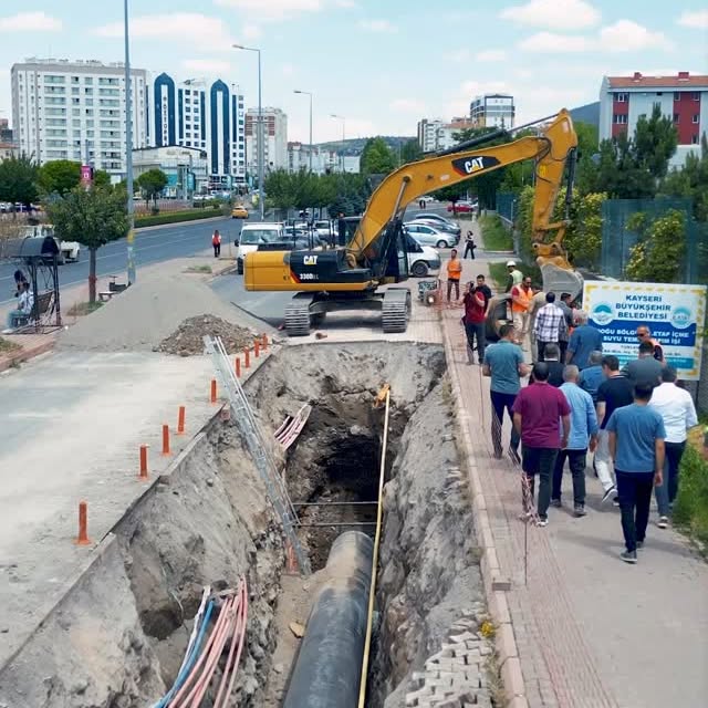 Kayseri'de 350 Milyon TL'lik İçme Suyu Altyapı Yatırımı Tamamlanıyor