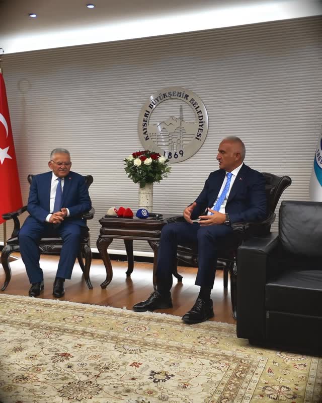 Kayseri'de Kültür ve Turizm İşbirliği: Bakan Ersoy Ziyareti