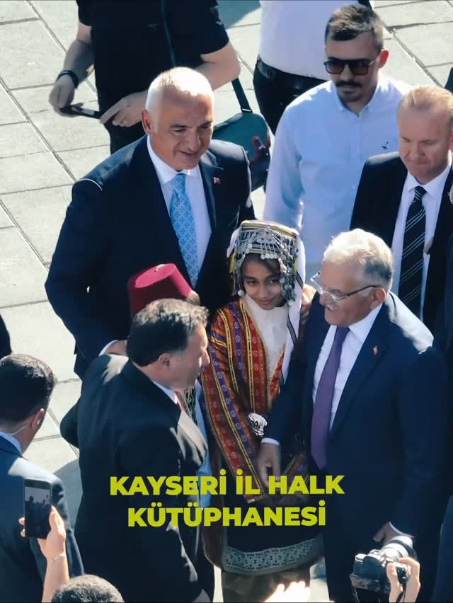 Kayseri'de Yeni İl Halk Kütüphanesi Kapılarını Açtı: Kültür ve Bilgiye Erişim Artıyor