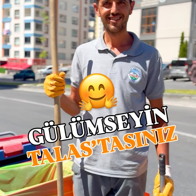 Talas Belediyesi'nden Gülümseyin Talas Tas Tasarımı