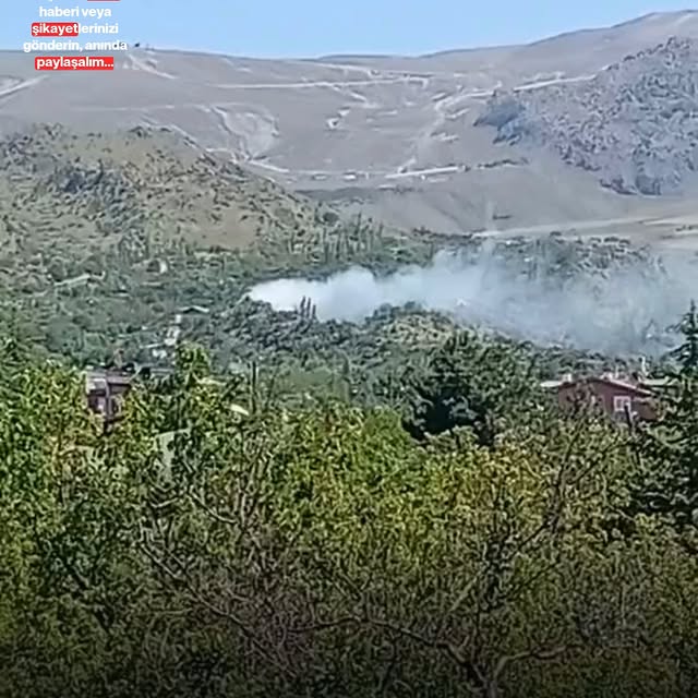 Kayseri Hacılar'da Arazi Yangını: İtfaiye Ekipleri Müdahale Başlattı