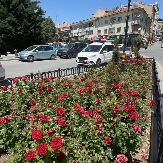 Develi Belediye Başkanı Adem Şengül Esnafları Ziyaret Etti, Çiçek Dağıttı