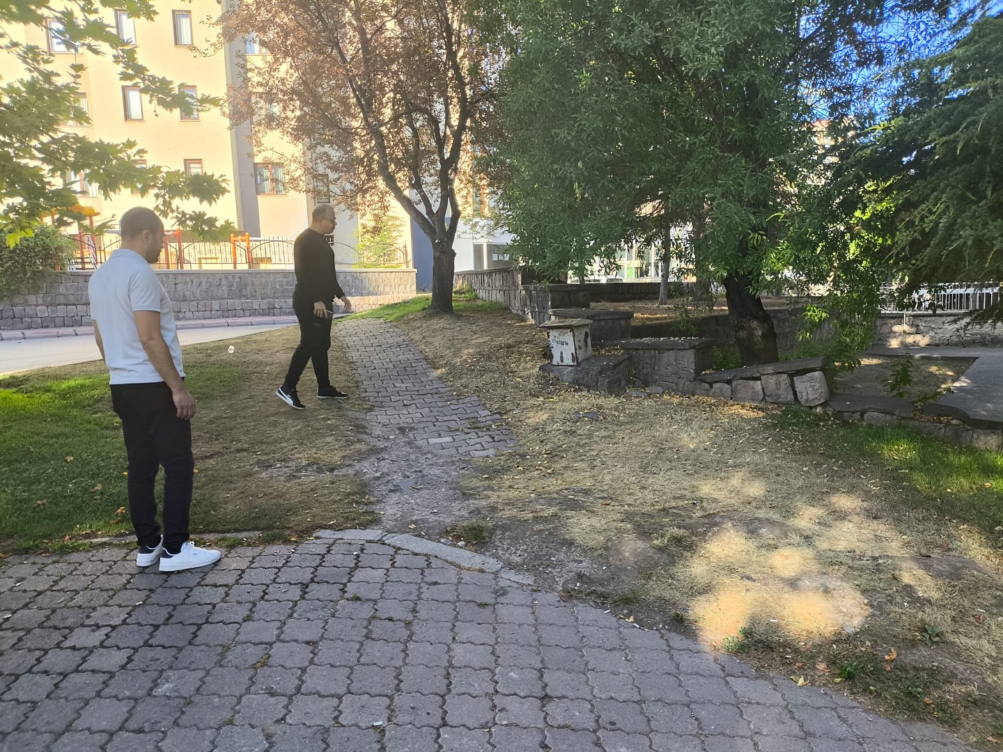 Talas Belediyesi'nden Bahçelievler Mahallesi'nde Olay Yeri İncelemesi