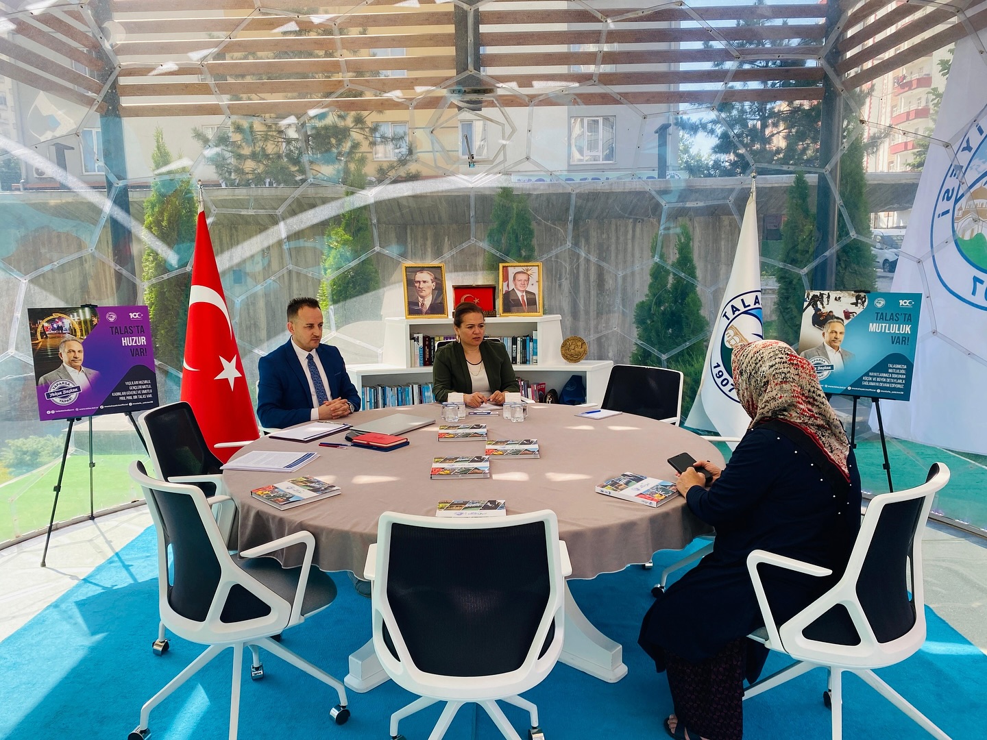 Talas Belediyesi Şeffaf Oda'da Vatandaşlarla Buluşuyor