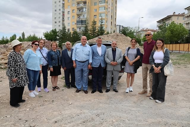 Talas Belediyesi Alzheimer Gündüz Bakım Evi İnşaatında İnceleme Yapıldı