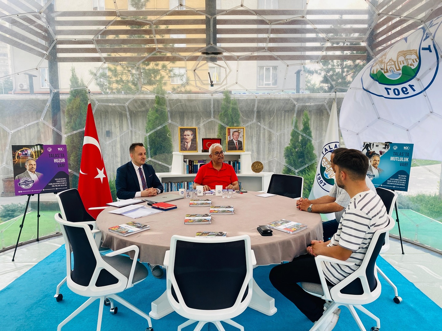 Talas Belediyesi Vatandaşlarla Şeffaf Oda'da Buluştu