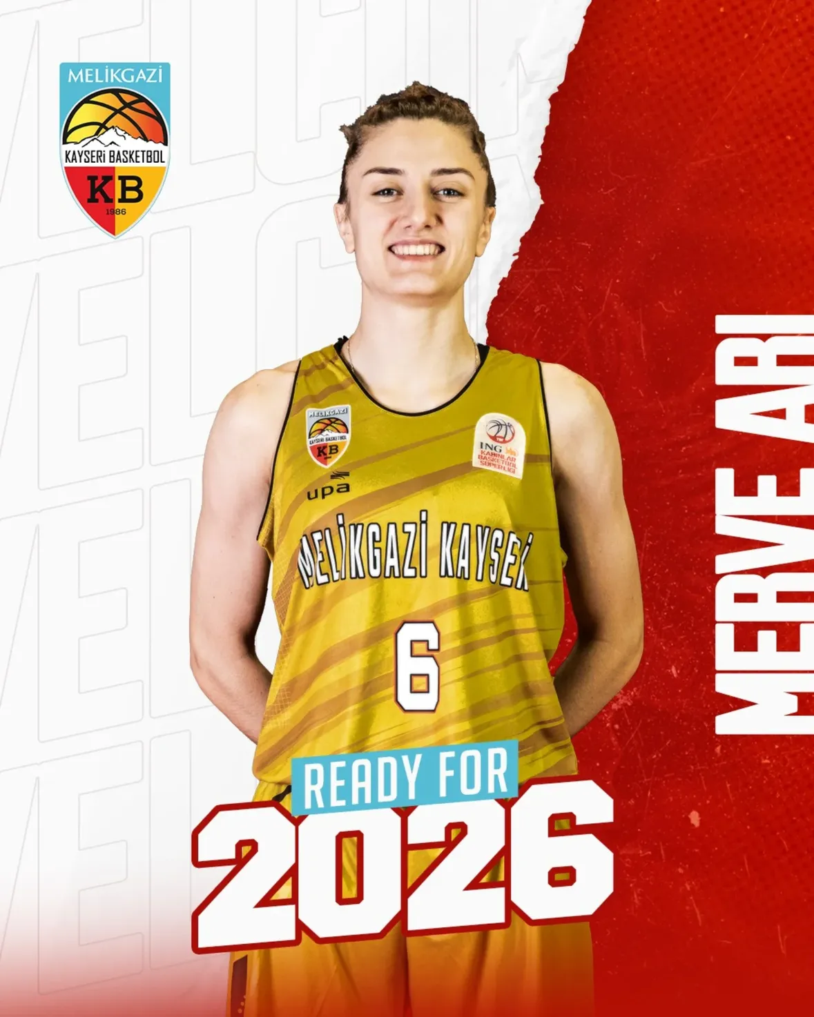 Melikgazi Kayseri Basketbol SK, Merve Ari'yi Kadrosuna Kattı
