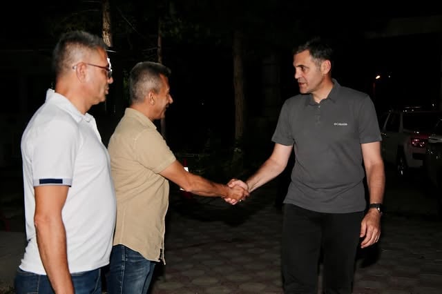Kayseri Emniyet Müdürü Aydın, Polis Merkezi Personelini Ziyaret Etti