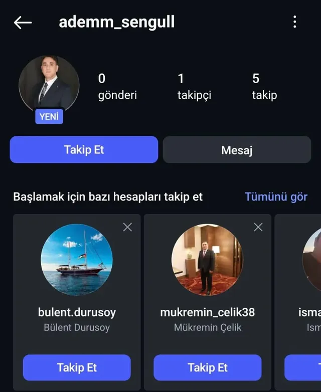 Develi Belediye Başkanı Adem Şengül’den Sahte Instagram Hesabı Uyarısı