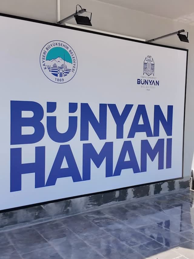 Kayseri'de Bünyan Hamamı 1 Milyon TL'lik Yatırımla Yenilendi