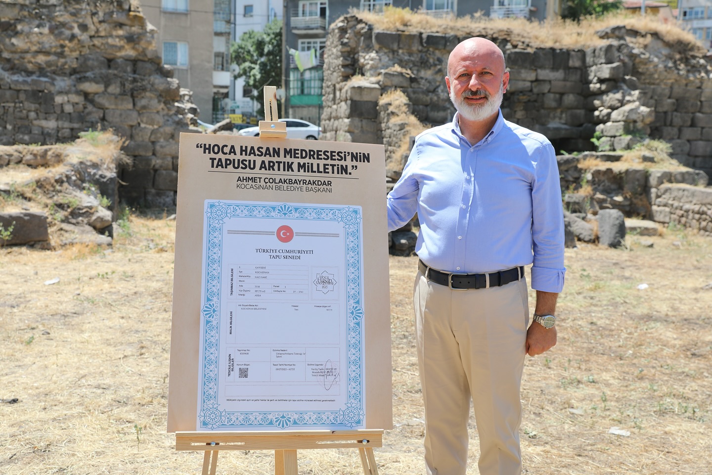 Kocasinan Belediyesi, Hoca Hasan Medresesi'ni Restore Ederek Kütüphaneye Dönüştürecek