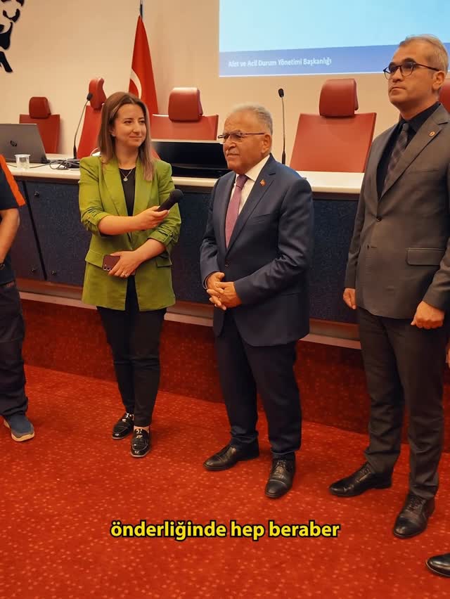 Kayseri'de Afet Hazırlık Eğitimi: Büyükşehir Belediyesi Personeli Bilinçleniyor