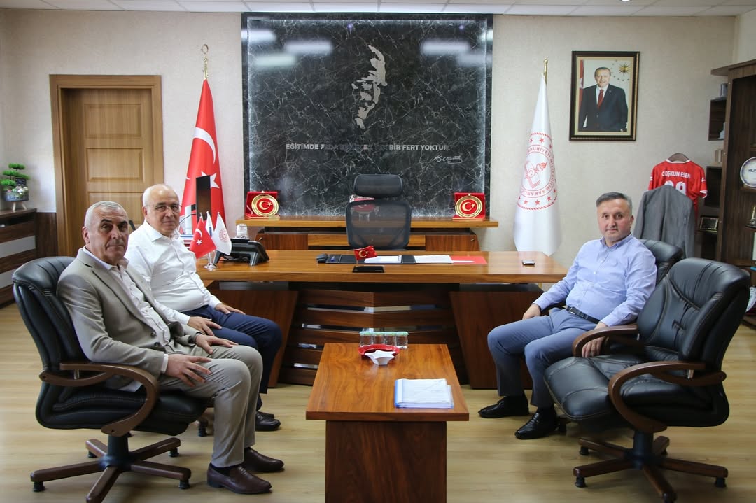 Melikgazi Kaymakamı, İl Milli Eğitim Müdürü'nü Ziyaret Etti