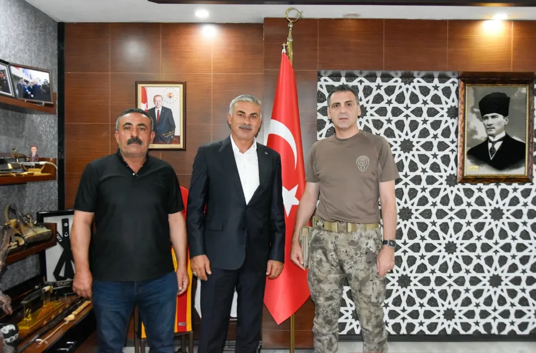 Belediye Başkanları, Kayseri Emniyet Müdürü'nü Ziyaret Etti