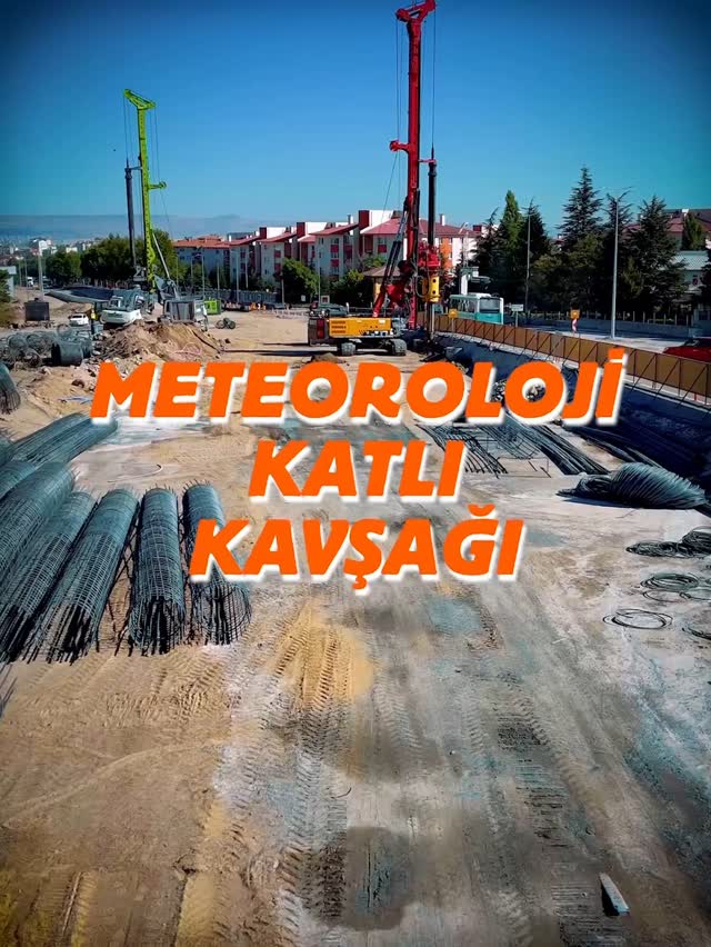 Kayseri'de Meteoroloji Katlı Kavşağı Projesi Tamamlanmaya Yaklaşıyor