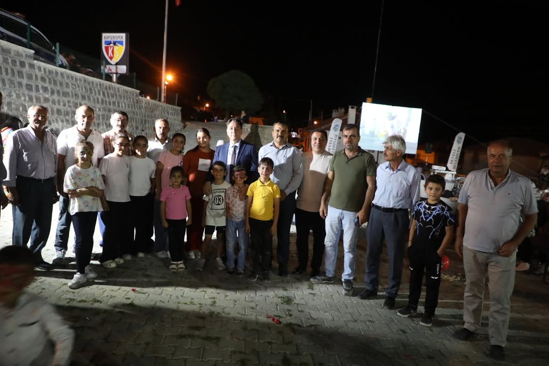 Develi Belediyesi Yaz Etkinlikleri ile Epçe Mahallesine Konuk Oldu