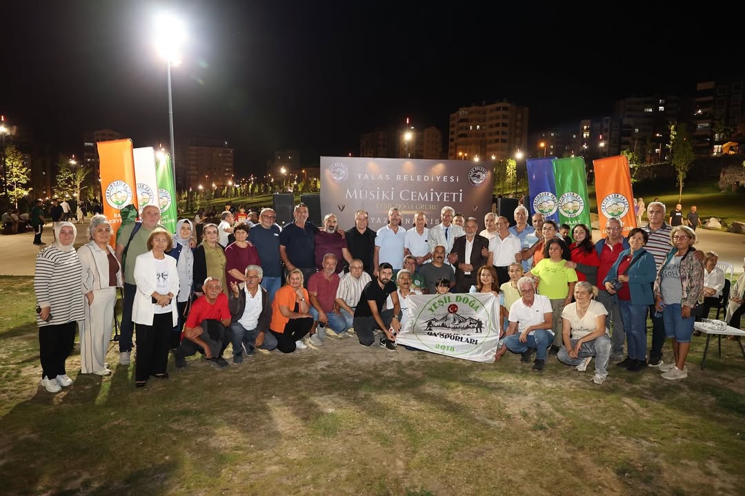 Talas'ta Yaz Konseriyle Doğa Coşkusu