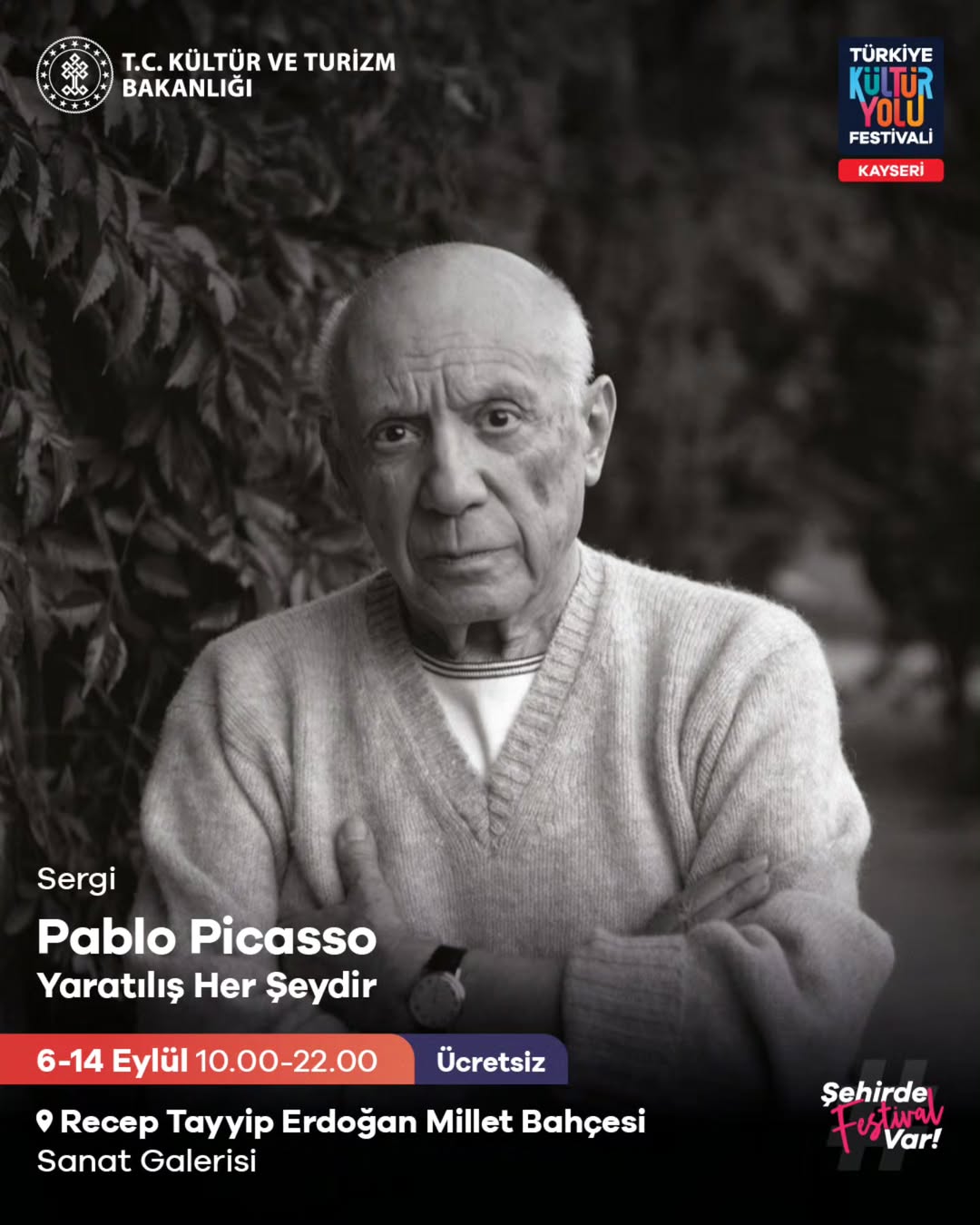 Dünya Ünlü Ressam Pablo Picasso'nun Eserleri Kayseri'de Sergilenecek