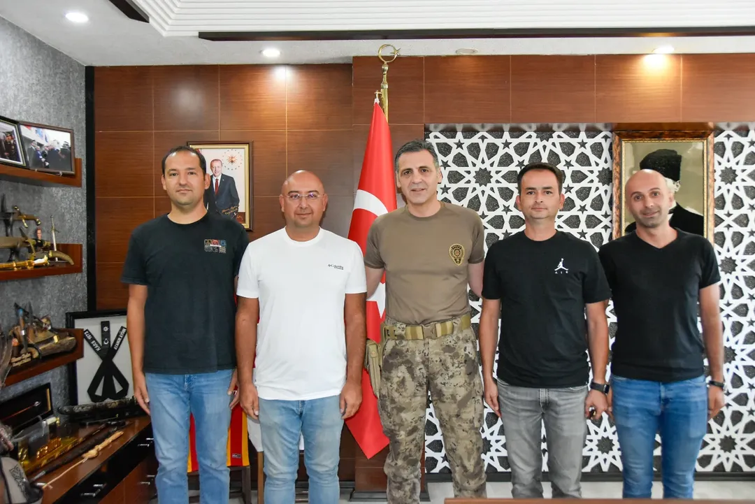 Kayseri Emniyeti'nden İHA Pilotları Ziyareti