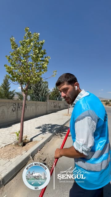 Develi Belediyesi, Temizlik ve Farkındalıkla Şehri Güzelleştiriyor