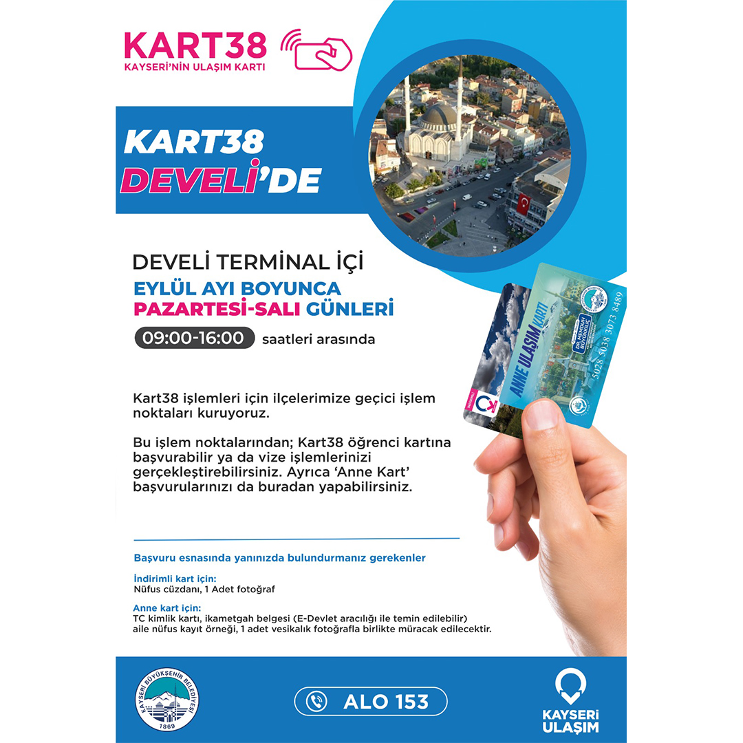 Develi'de Anne Kart Başvuruları Başlıyor: 2025 Doğumlu Anneler İçin İmkanlar