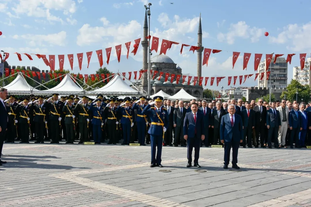 Kayseri, 30 Ağustos Zaferini Coşkuyla Kutladı