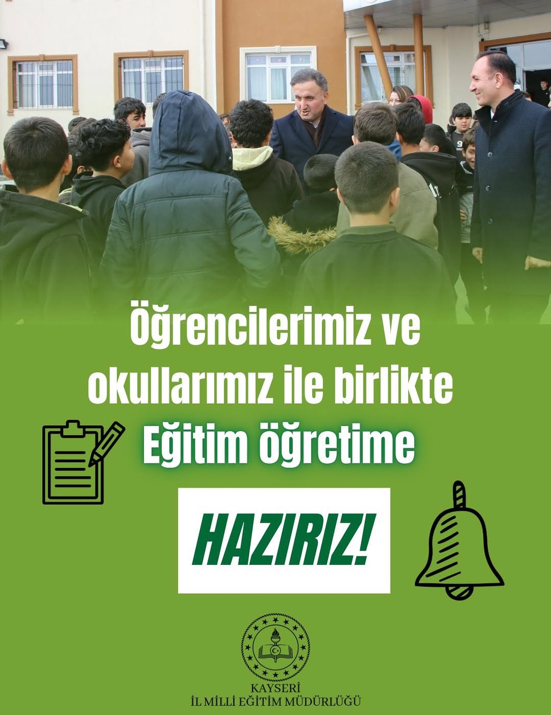 Kayseri Milli Eğitim Müdürlüğü, Eğitim Teknolojileriyle Öğrenme Ortamlarını Geliştiriyor